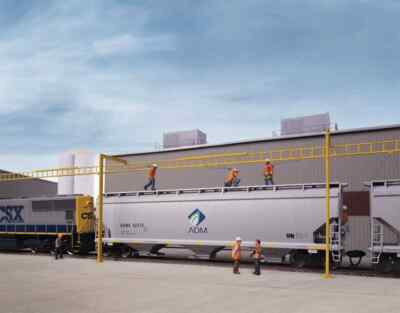 Walthers 933-4185 Transload Facility Safety System Kit HO Scale