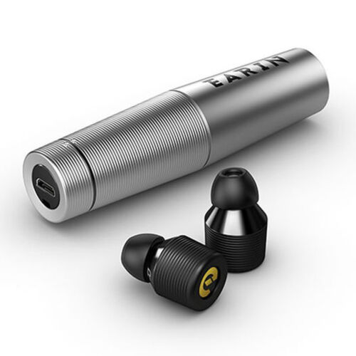 EARIN M-1 True Wireless Earbuds Bluetooth In-ear Earphones Silver Headphones New - Picture 1 of 10
