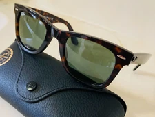 Ray-Ban RB2140 Color 902 Wayfarer Classic Unisex 50mm Tortoiseshell Sunglasses