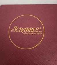 Scrabble Crossword Game Selchow & Righter Red Box Vintage 1976 Complete