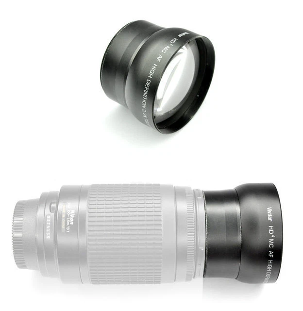 Vivitar Nikon F 200mm Focal Camera Lenses