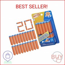Nerf N Series N1 Darts, Includes 20 Refill Darts, Compatible Only with Nerf N Se