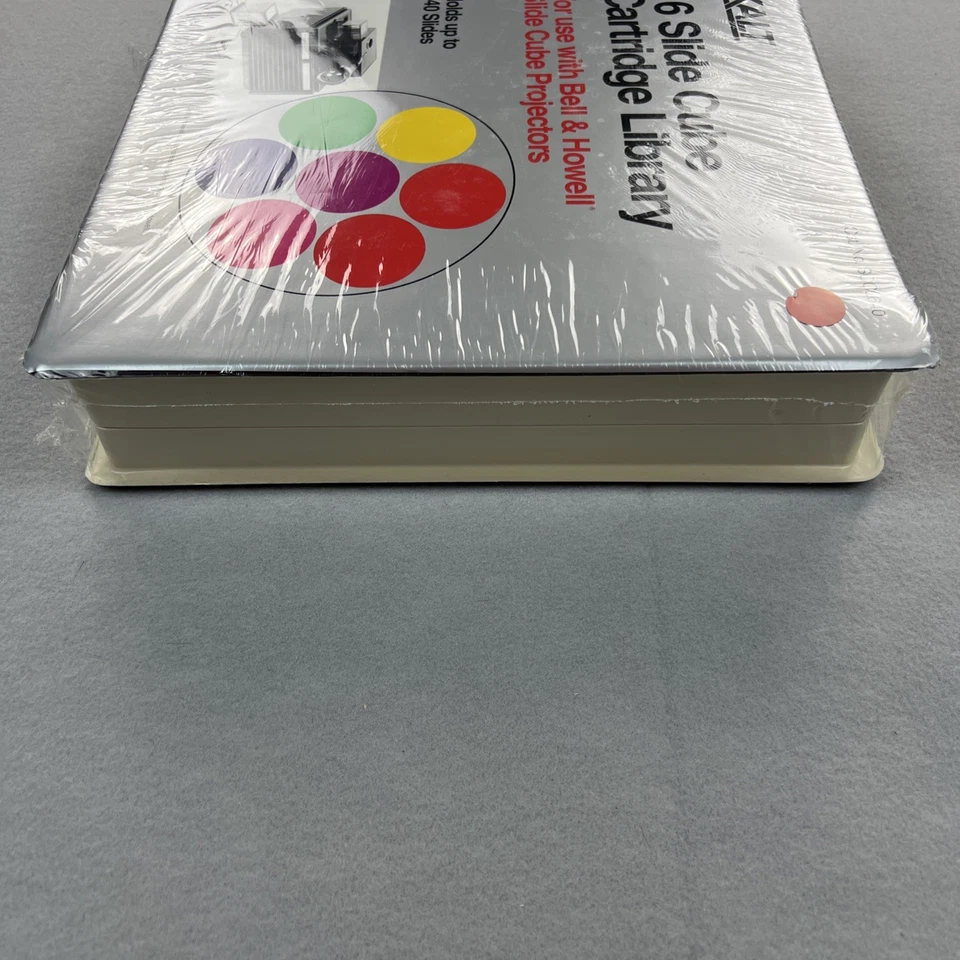 KALT 16 Slide Cube Cartridge Library For Bell & Howell Projectors For 640 Slides - Image 4 of 4