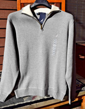 Nautica Warm Gray Sweater Men's Size Medium New NWT