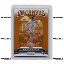 2025 Panini Texas NIL - #OC-2 Madison Booker Rookie On Campus CASE HIT SSP B