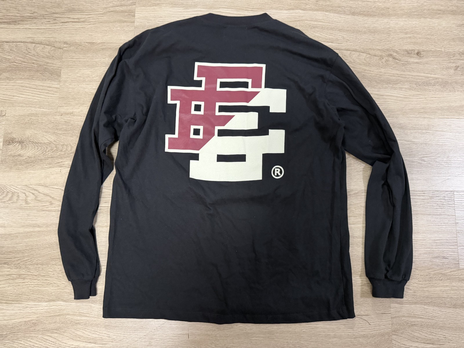 Eric Emanuel EE Basic Black Longsleeve T-shirt Bl… - image 1