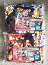 ONE PIECE Ace Sabo Card Design Blanket x2 Set Ichiban Kuji B Prize NEW Japan