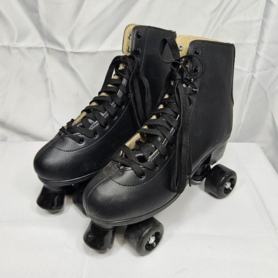 Roces Black Unisex Indoor Roller Skates Size 10