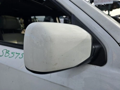 2009-2015 HONDA PILOT PASSENGER SIDE VIEW MIRROR: WHITE 