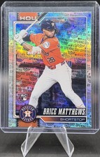2026 Topps Series 1 Celebration/Brice Matthews RC #132-Opening Day Foil