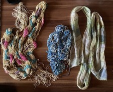 Accessoires Schal Gürtel Haarband Tuch Haartuch 3 er Set Schmuck Haarschmuck