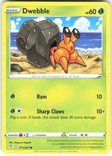 Dwebble 011/203 Evolving Skies EVS NM Pokemon Card TCG