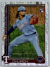 2025 Topps Update Series - Marc Church #US227 Holofoil (RC) Texas Rangers