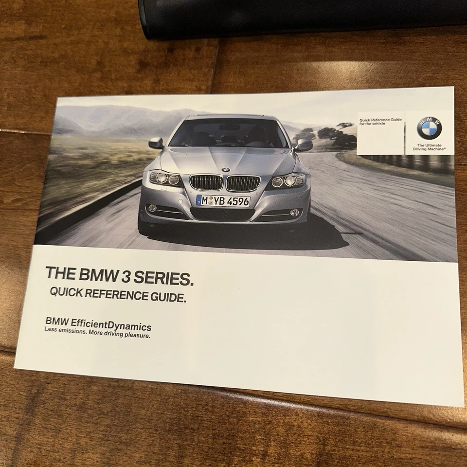 BMW Serie 3 2012 manual del propietario y estuche 328i 335i 335is M3 Foto 3 de 4