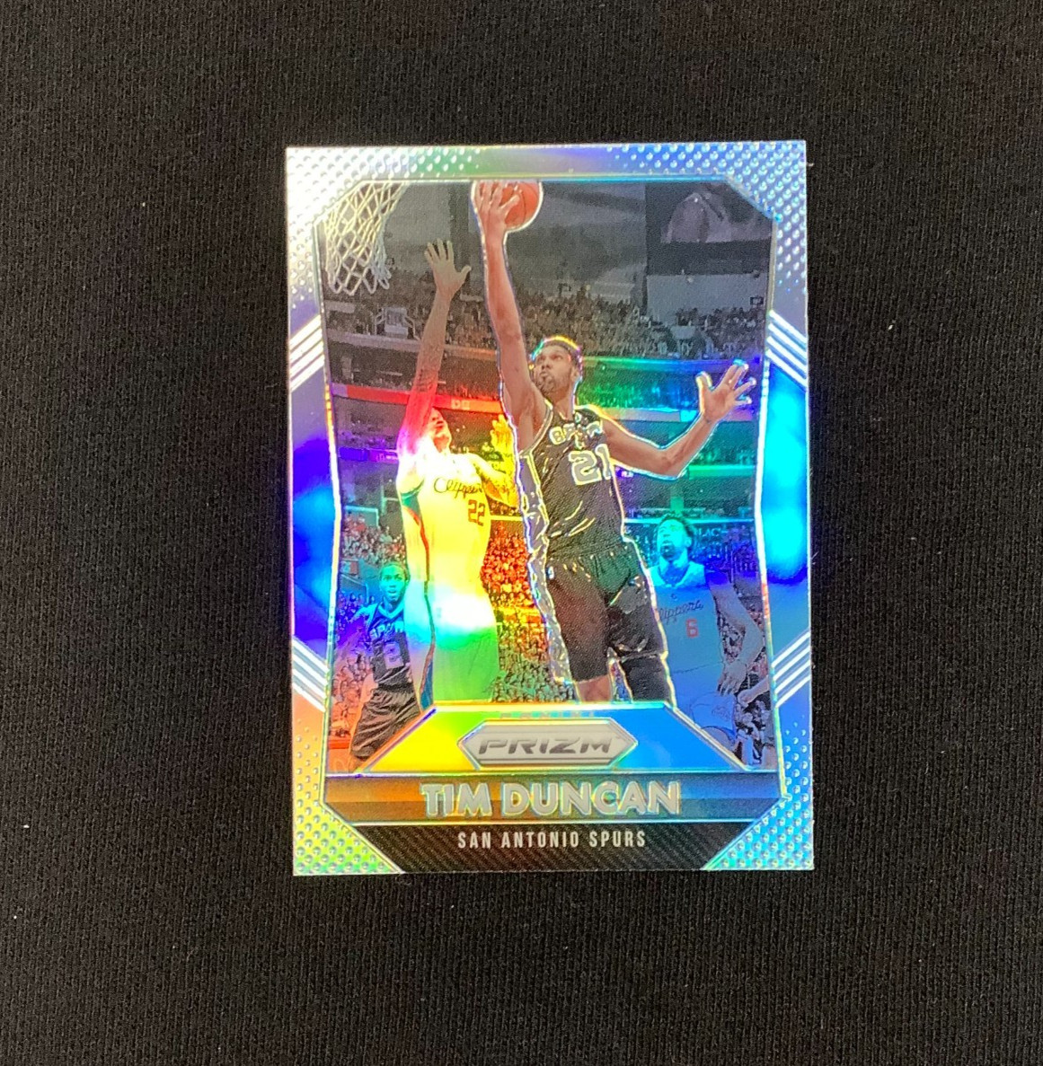 2015-16 Panini Prizm Silver Prizm Tim Duncan #51 HOF