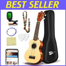 21" Soprano Ukulele Pack - Digital Tuner Included