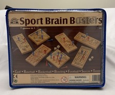 Challenge Master Game Co Sport Brain Busters 7 Games In