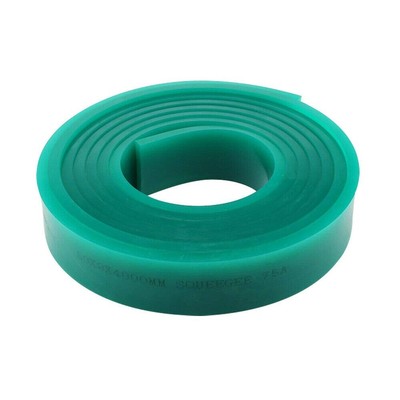 6FT Silk Screen Printing Squeegee Blade 70 DURO Polyurethane Rubber 71'' Green