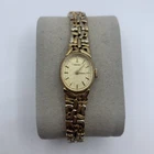 Vintage Ladies SEIKO JAPAN 11 5020 R 8589 Nugget Bamboo style Link Winding Watch