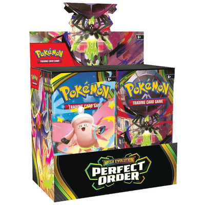 Pokemon Mega Evolution Perfect Order Booster Box Sealed ships 5/30