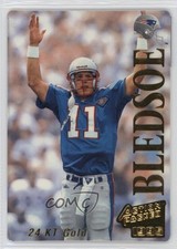 1995 Action Packed 24 KT Gold Drew Bledsoe #3G tg5