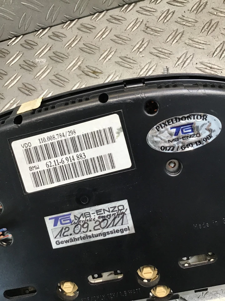 Tacho BMW 5er Touring (E39) 530d 142kW 193PS 62116914883 Kombiinstrument - Bild 3 von 4
