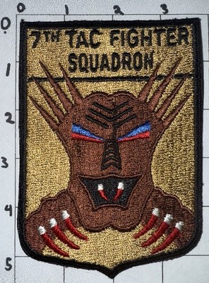 ROCAF 7TH TACTICAL fighter group パッチ Vietnam War USAF 7th Tactical Fighter Squadron Old Design Patch