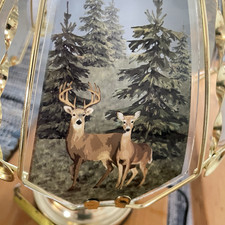 Vintage Touch Lamp Deer Hunting Cabin Decor 3...