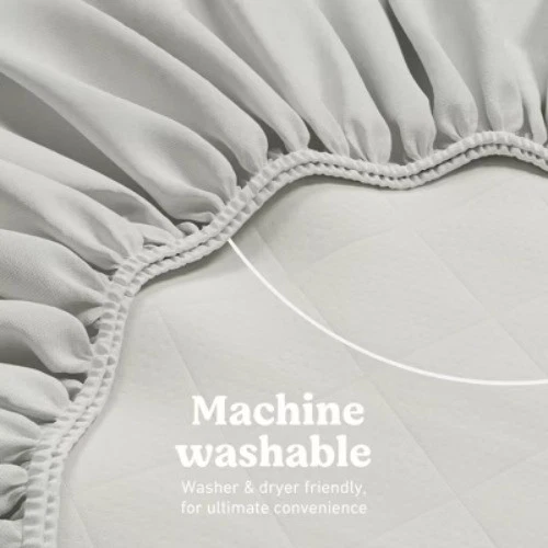 Graco Premium Waterproof Crib and Toddler Mattress Protector - Image 4 of 4