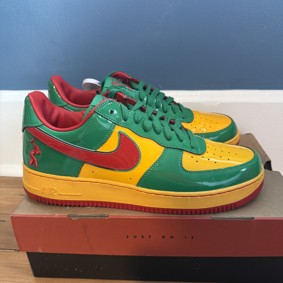Size 13 - Lil Yachty x Nike Air Force 1 Low Concrete Boys - Lucky