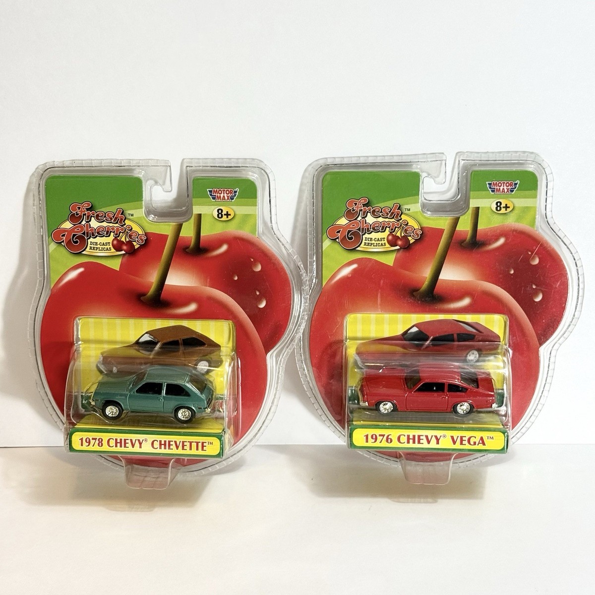 Motor Max Fresh Cherries 1978 Chevy Chevette & 1976 Chevy Vega 1