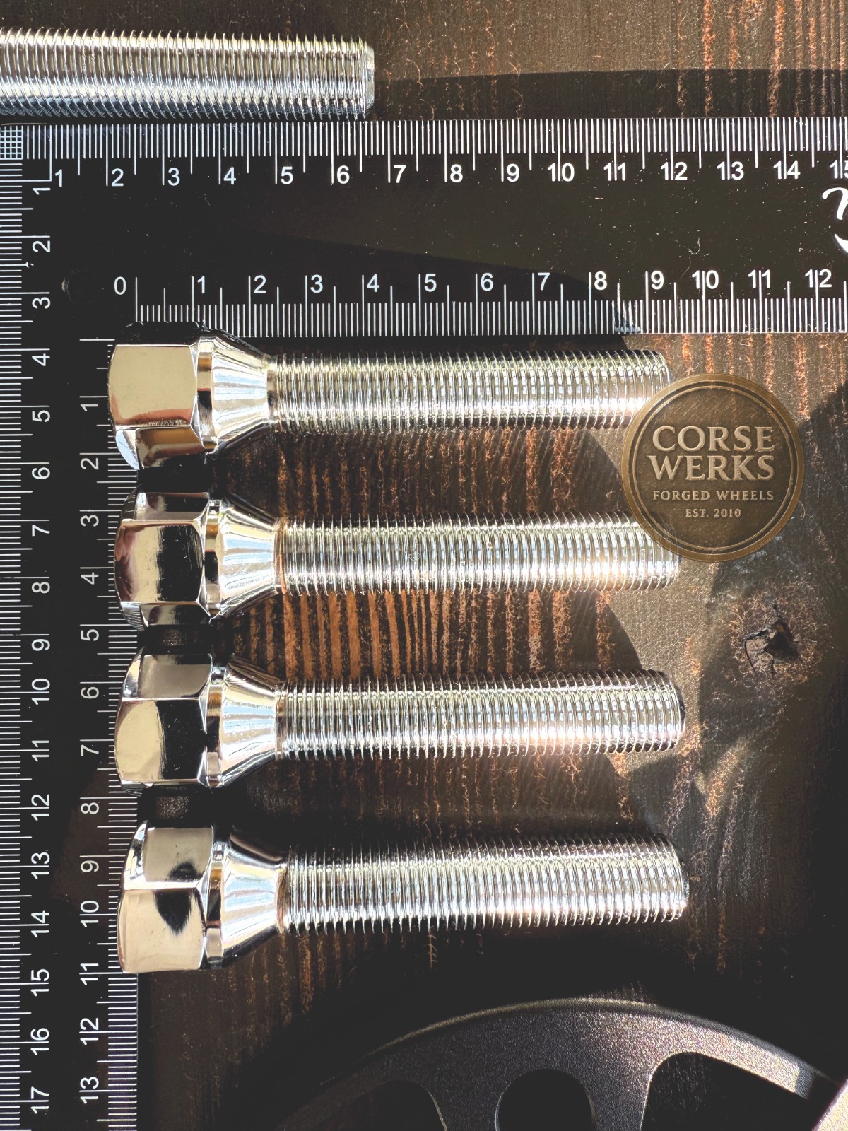 Corse Werks Ferrari Wheel Spacers – 15mm with Extended Bolts | Premium Fitment