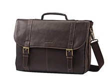 Samsonite Colombian Leather Flap-Over Messeng...