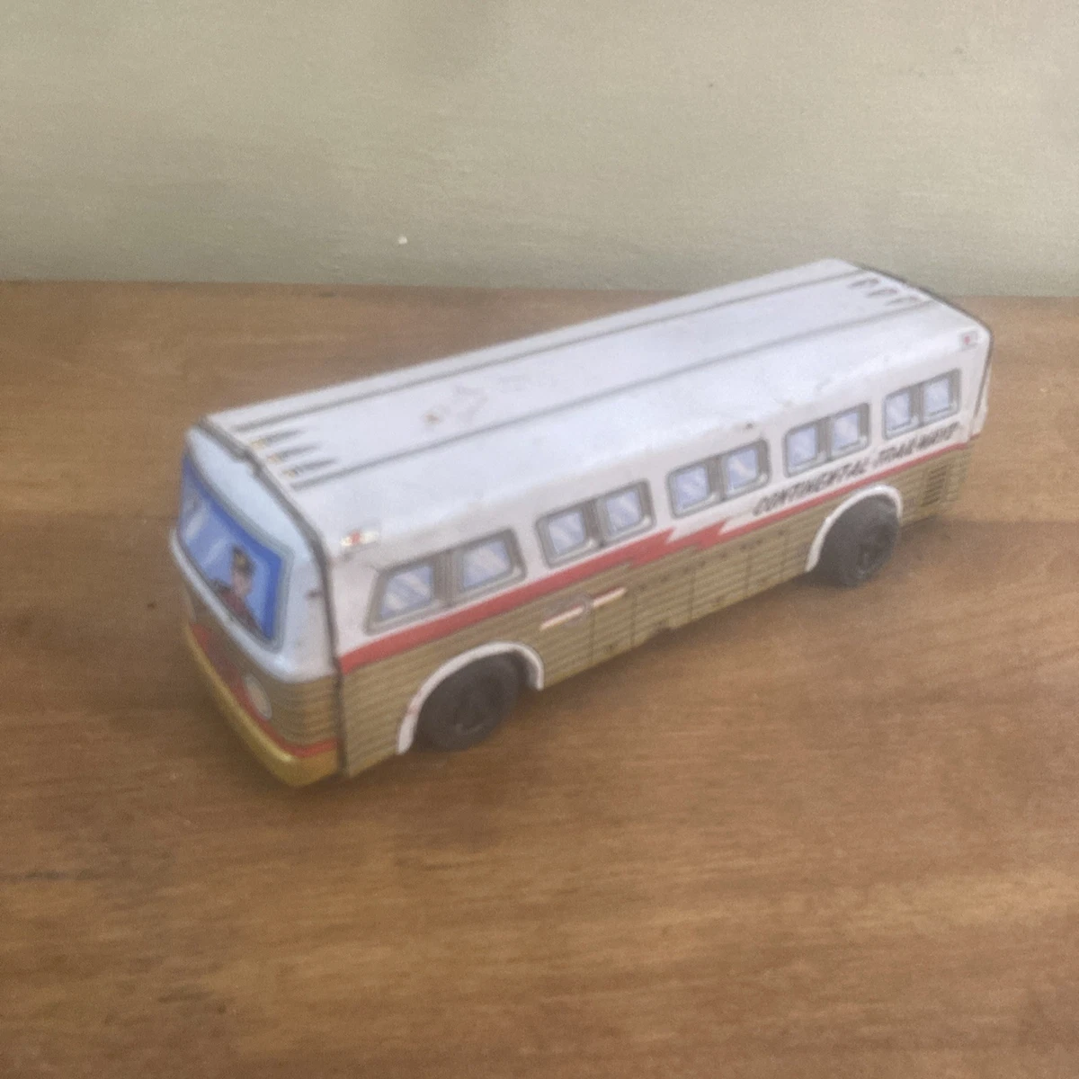 Trailways Toy Bus In Vintage & Antique Tin Toy Vehicles for sale