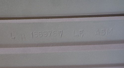 1976-79 GM X-Body Coupe Hatchback Right Rear B-Pillar Vent Trim Panel Moldings - Picture 19 of 21