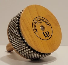 LP Latin Percussion Wooden Hand Afuche Cabasa Rhythm Instrument