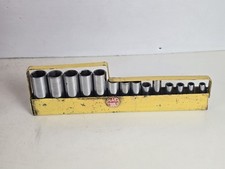 Mac Tools Usa 14pc Xd6 38 Drive Metric Deep Socket Set Wtray 6mm- 19mm