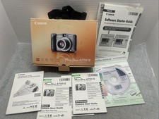 Canon PowerShot A710 IS 7.1 Mp Digital Camera BOX ONLY W/ MANUALS and CD/ Strap