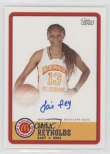 2023 Topps Chrome McDonald's All American Paper Laila Reynolds #PA-LR Auto 5lz