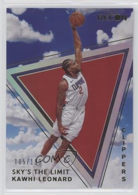 2020-21 Panini Recon Sky's the Limit Red 105/199 Kawhi Leonard #8 0k8