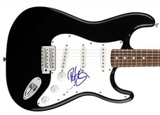 The Six Robert Harvey Signed Autographed Guitar