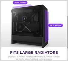 H5 Flow RGB 2024 - Compact ATX Mid-Tower PC Gaming Case - High Airflow - RG 7