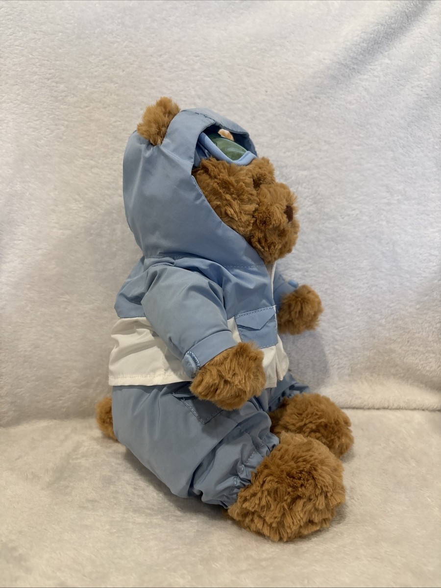Jellycat Bartholomew Bear Snow Suit Plush Toy Authentic W/ Dust