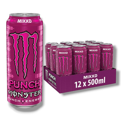 Monster Energy MIXXD Punch 12 x 0,5l