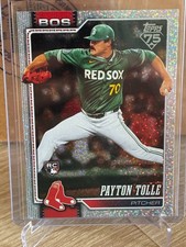 2026 Topps Series 1 Payton Tolle Sand Glitter Foil #15 Rookie Boston Red Sox