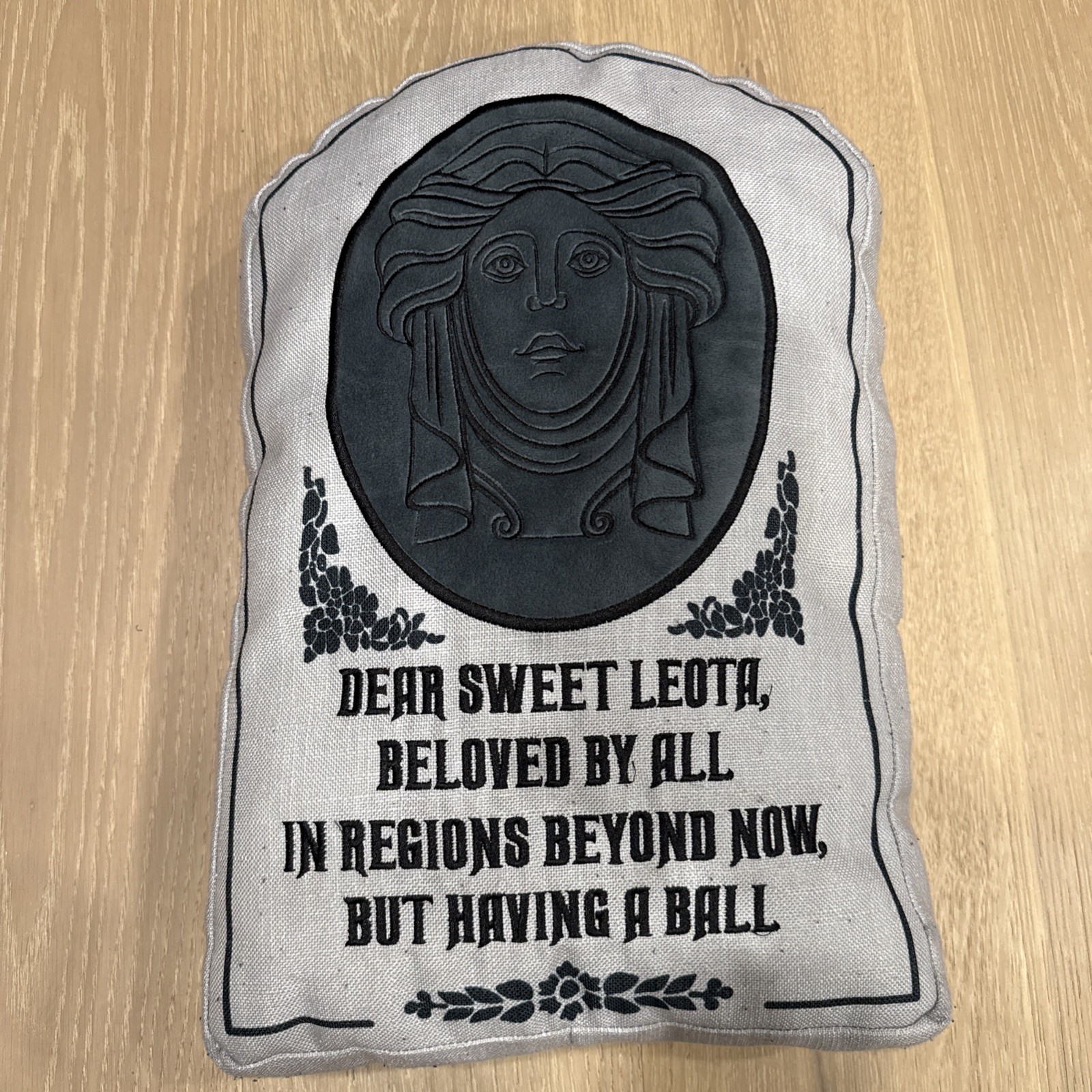 Disney Parks Haunted Mansion Madame Leota Tombstone Pillow