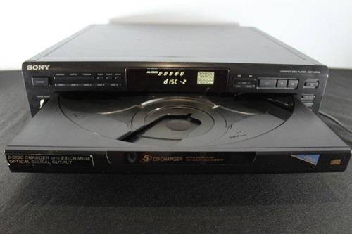 Vintage Sony Model CDP-CE505 5 Disc Carousel CD Changer NO REMOTE Tested Works - Picture 8 of 15