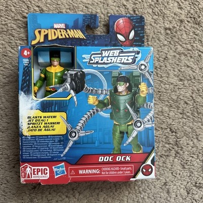 Hasbro Marvel Spider-Man Epic Hero Series Doc Ock Web Splashers 4'' Action Figure