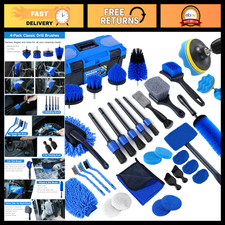 36pcs Car Detailing Kit - Brush Set Cleaning Tools For Interior Exterior Aut 36pcs Car Detailing Kit - Brush Set Cleaning Tools For Interior Exterior Aut