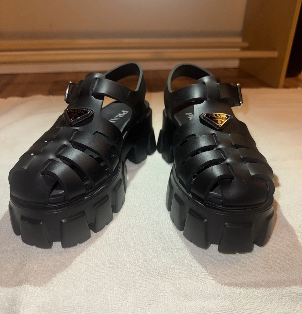 PRADA Rubber Sandals for Women for sale - eBay